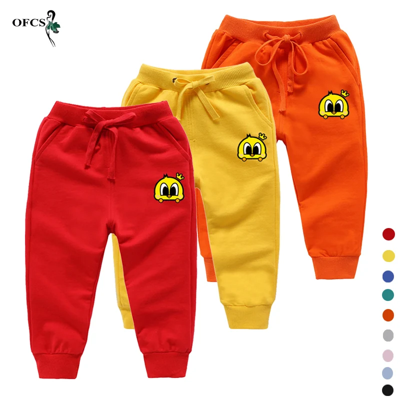 

Boby Stretchy Pants Spring Retail Best Children's Cartoon Trousers Girls Boys Outdoor Jogging Enfant Casual Sports Pants Unisex