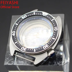 41mm Diving Watch Case 316L Stainless Steel For Tuna Turtle Seiko NH35 NH36 NH38 Movement 28.5mm Dial Sapphire Glass Waterproof