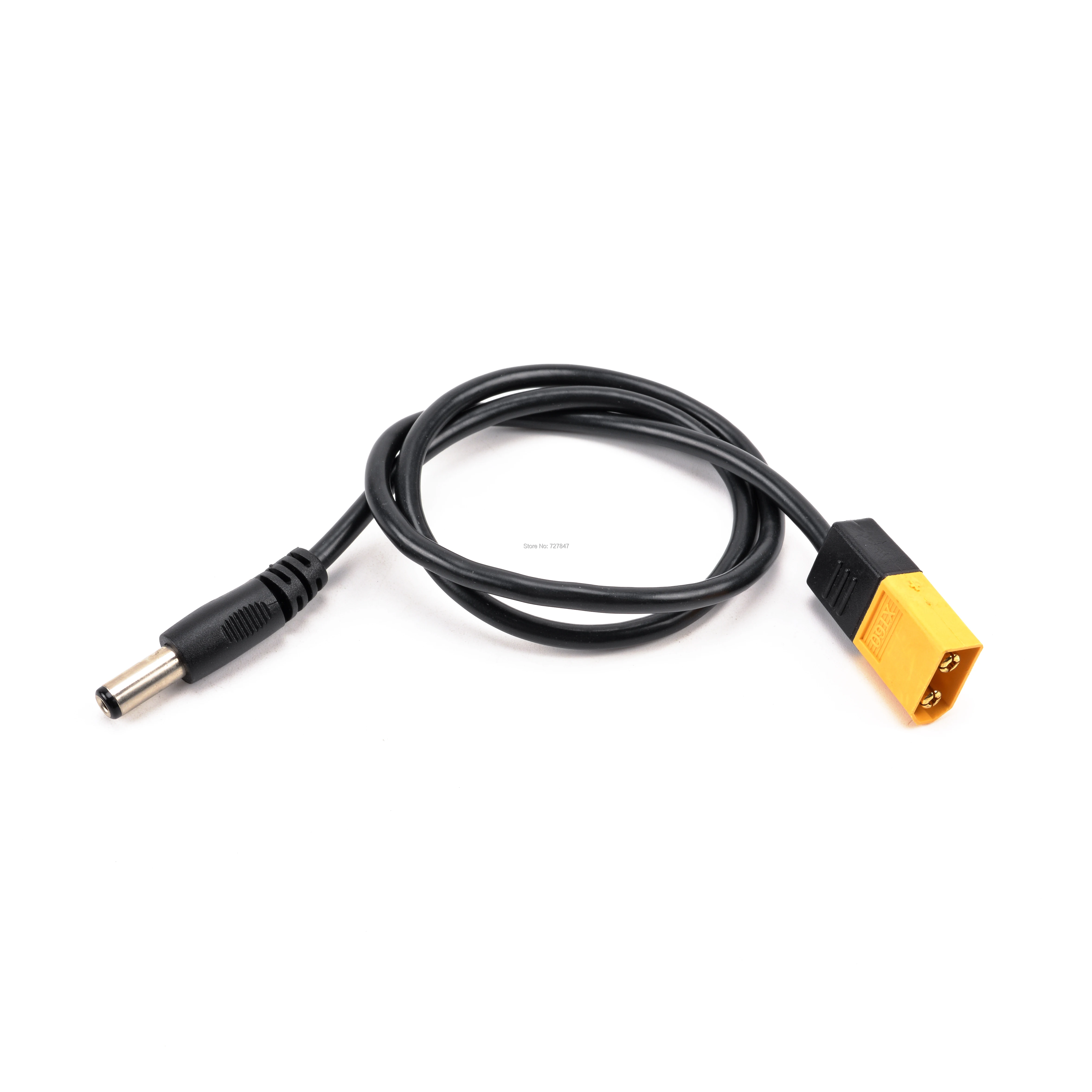 XT60 Male Bullet Connector To Male DC DC5525 5.5x2.5mm Power Cable  Adaptor For TS100 Electronic Soldering Iron