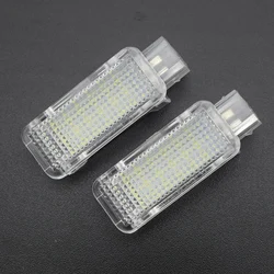 2x LED Footwell Courtesy Luggage Trunk Light For VW Jetta MK5 Tiguan Touareg Transporter T5 Eos Scirocco For Porsche Cayman