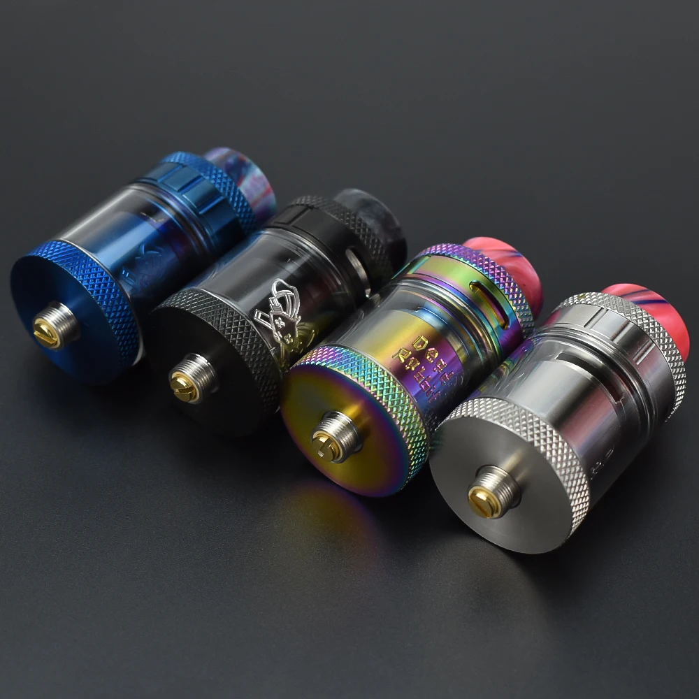 أرنب ميت تانك بخاخ RTA 4.5 مللي قدرة 25 مللي متر قطر 316SS لفائف واحدة أو لفائف مزدوجة rebuild able 510 E-السجائر المرذاذ خزان