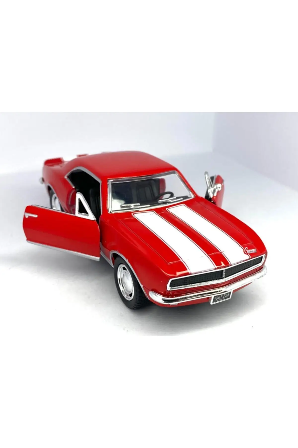 1967 Chevrolet Camaro Z/28 (lane)-checo deja 5 pulgadas. Coche de juguete con licencia 1:37