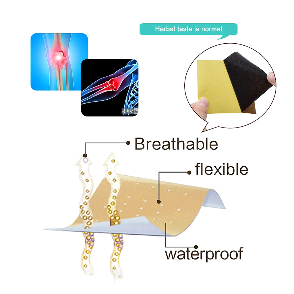 8 шт./1 упаковка, китайский пластырь с тигровым бальзамом