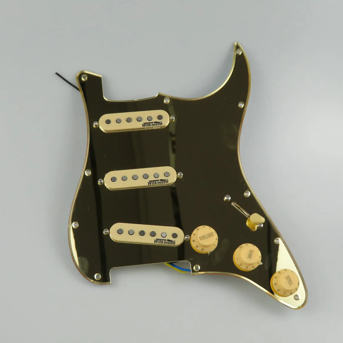 Wilkinson Ainico 5 Pickups  Guitar Pickups SSS Single coil Guitar Pickups loaded Prewired Pickguard Guitar Parts Replace