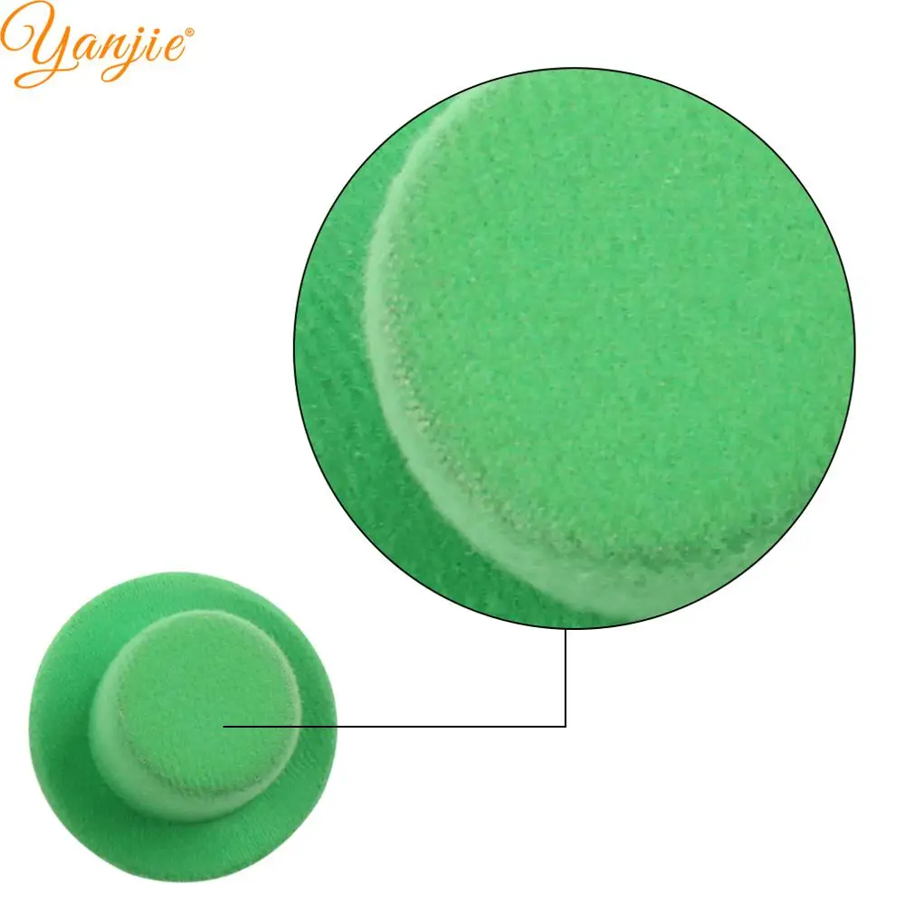 20pcs/lot 2022 New Arrival St Patrick Festival Hat Felt Pads DIY Hair Accessories For Girl Headwear Ornament For Headband