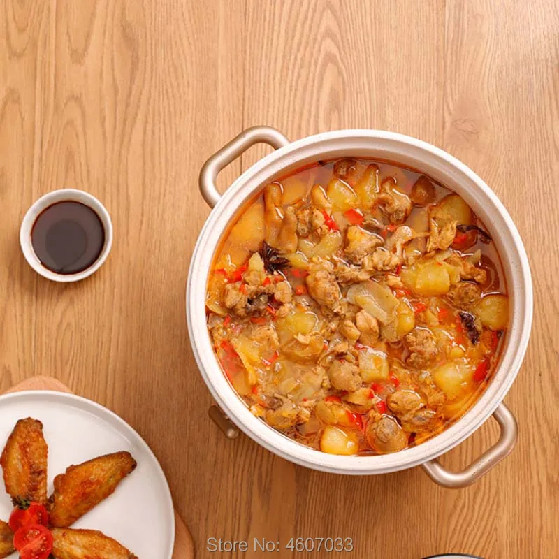 220V Multifunctional Electric Cooker Heating Pan Student dormitory Cooking Pot Machine Hotpot Noodles Eggs Soup mini rice cooker