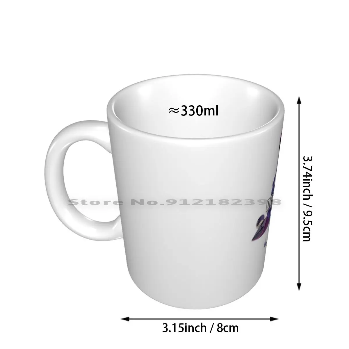 Qiqi-Genshin Impact Ceramic Mugs Coffee Cups Milk Tea Mug Genshin Impact Games Diluc Genshin Impact Games Genshin Impact Diluc