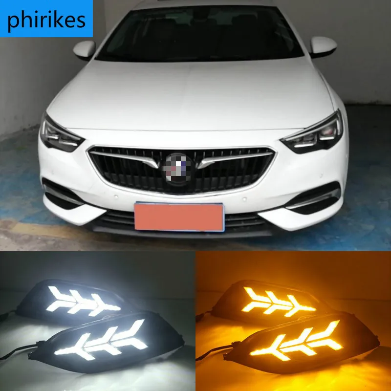 

LED Daytime Running Lights For Buick Regal 2017-2020 Fog lamp ABS 12V DRL