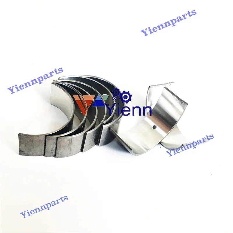 3TNC88 Crankshaft Main Connecting Rod Bearing Set For Yanmar B37 Mini Excavator Diesel Engine Space Parts