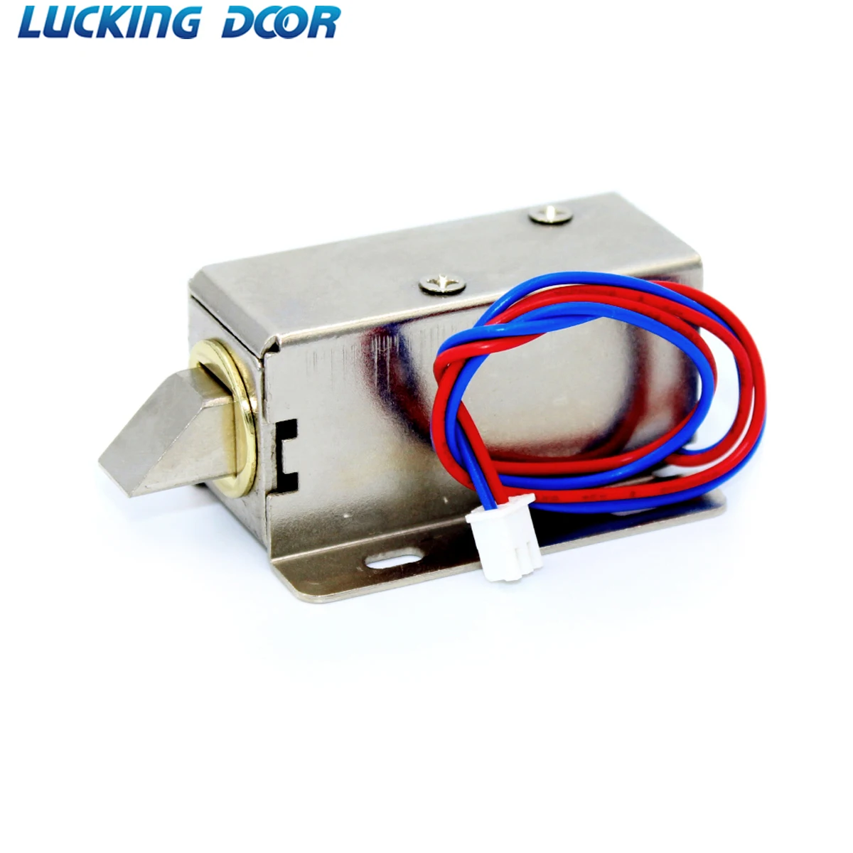 

Electronic Door Lock Catch Door Gate 12V 0.4A Release Assembly Solenoid Access Control Lock