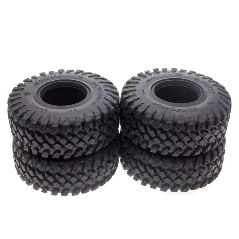 

4 шт. 128*49 мм 2,2 "резиновые шины для колес 1:10 RC Rock Crawler Axial SCX10 SCX10 II 90046 90047 TAMIYA TRX-4 TRX4