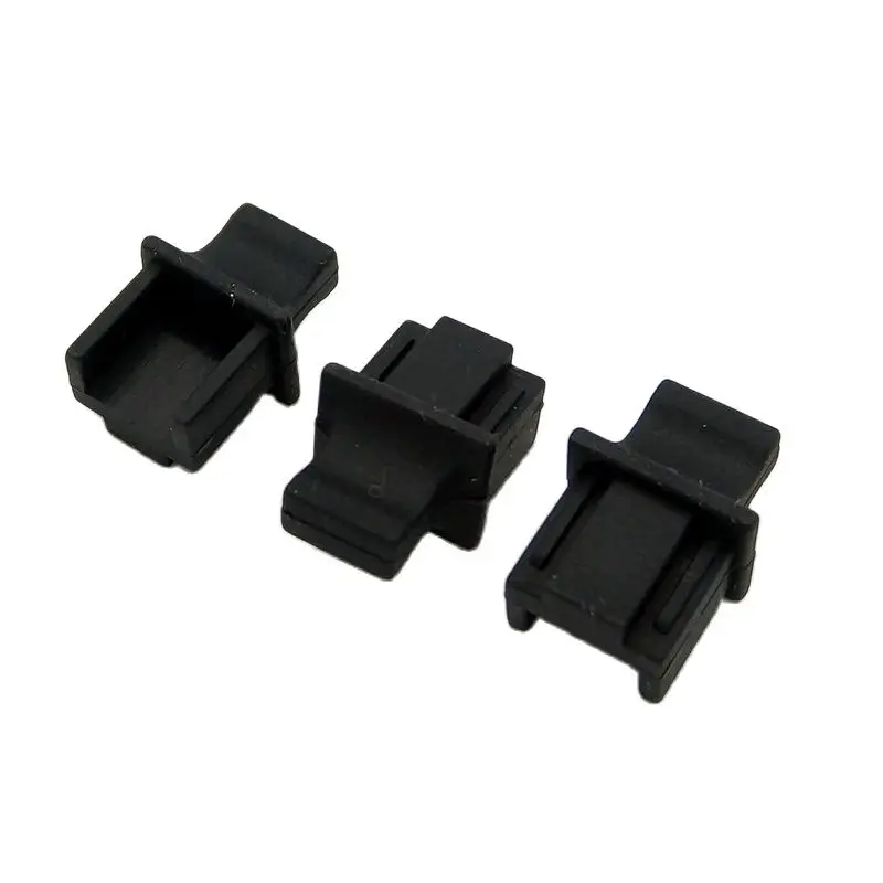 10pcs RJ45 Protective Rubber Cover Network Connector End Cap