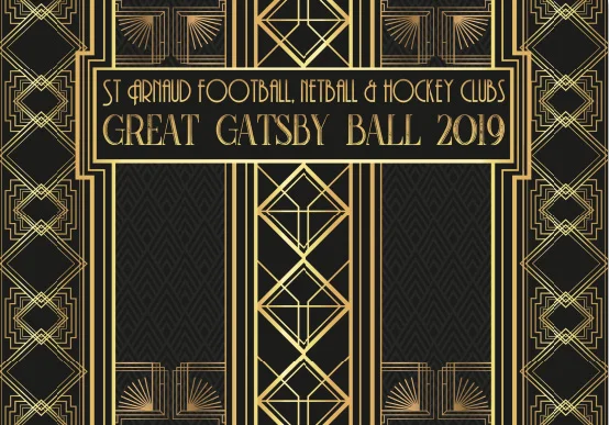 

7x5FT Personalized Gold Black Great Gatsby Ball Retro Birthday Party Custom Photo Backdrop Background Vinyl 220cm X 150cm