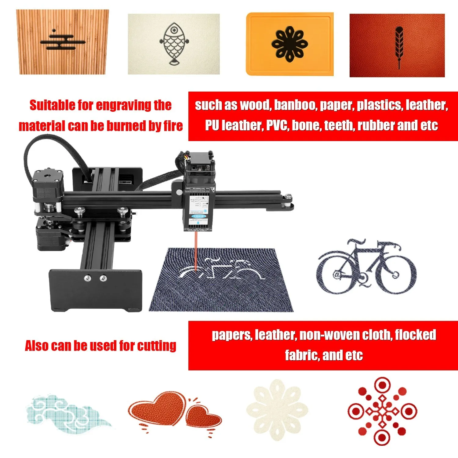 Graveur de bureau à bras unique, Portable, bricolage, Mini Machine à découper