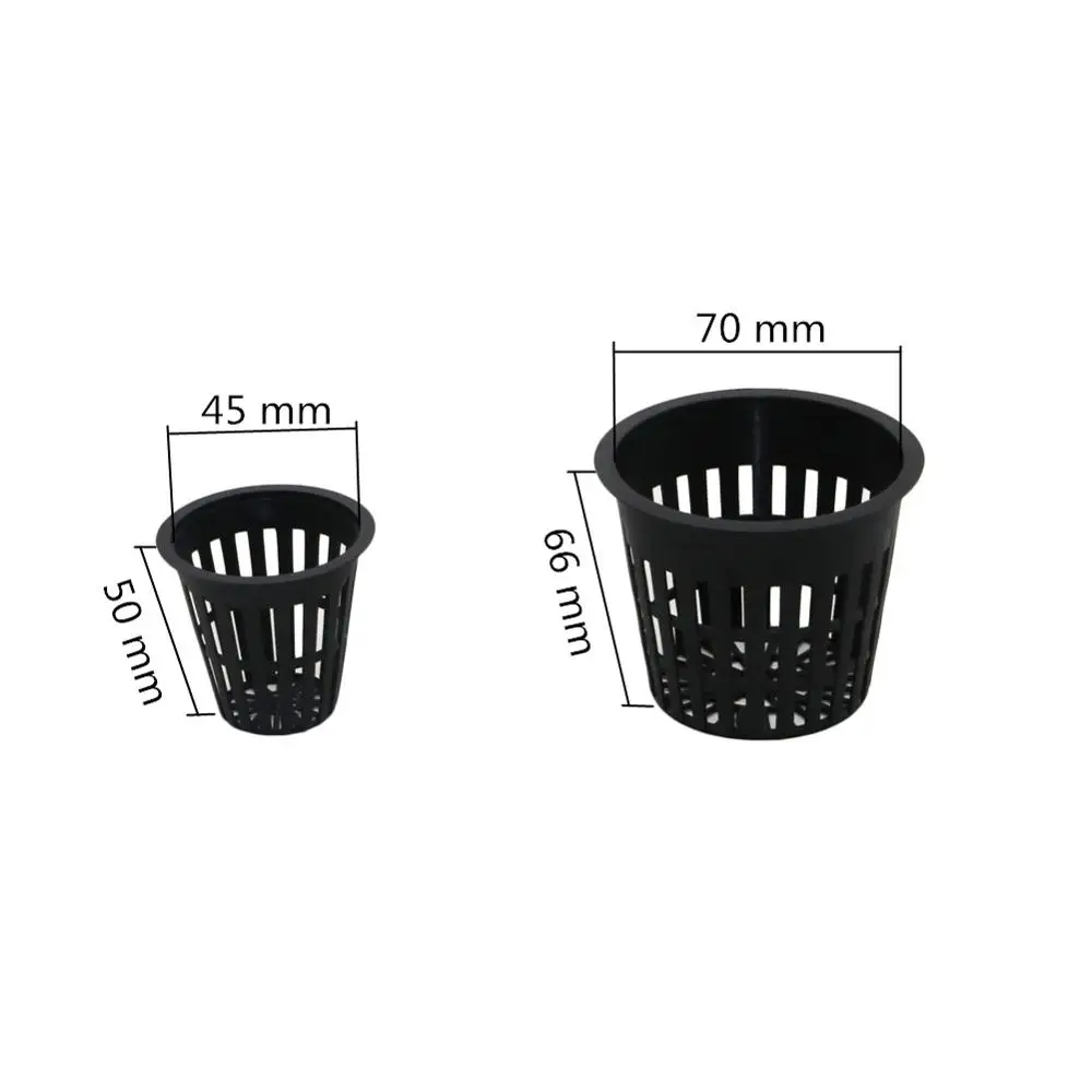 20 Pcs Hydroponic Colonization Mesh Pot Net Cup Basket Hydroponic Aeroponic Planting Grow Clone Nursery Plant Soilless