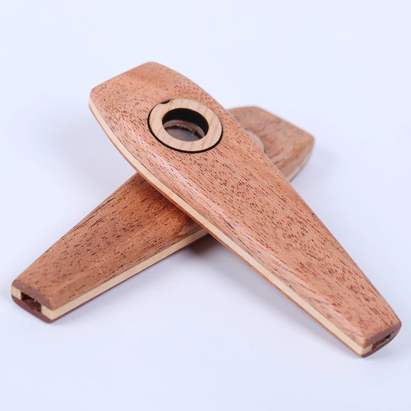 INITER Wooden Kazoo Kids Ukulele Guitar Partner Party Professional Harmonicas