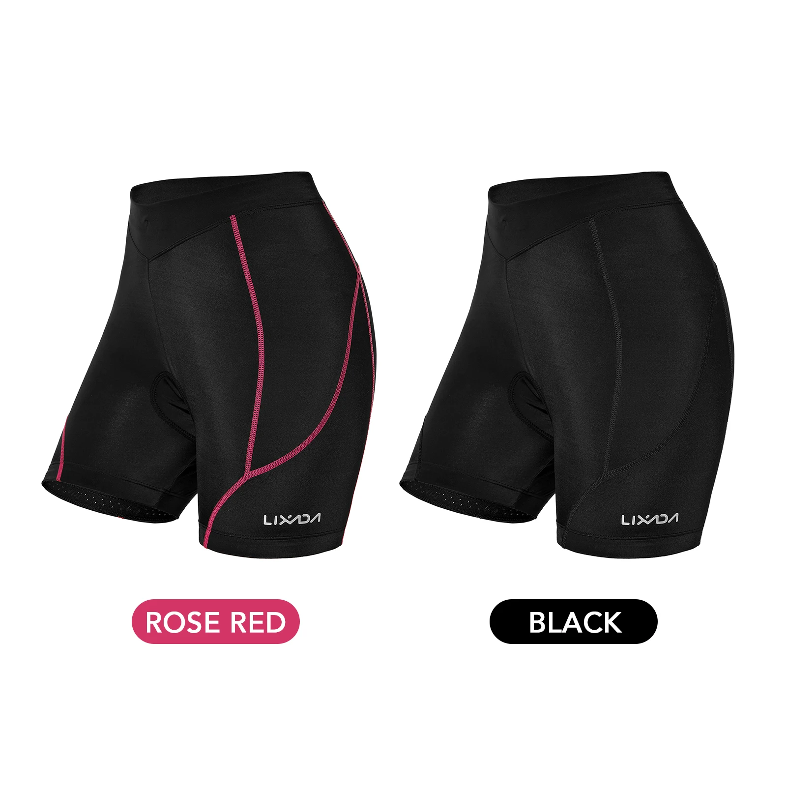Pantalones cortos acolchados para ciclismo para mujer, ropa interior acolchada 3D para montar en bicicleta, envío rápido