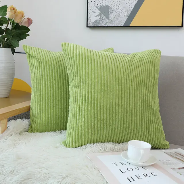 40x40 60x60cm Large Velvet Cushion Cover Decorative Throw Pillowcase For Sofa and Living Room, White Black Blue, Muit Colors