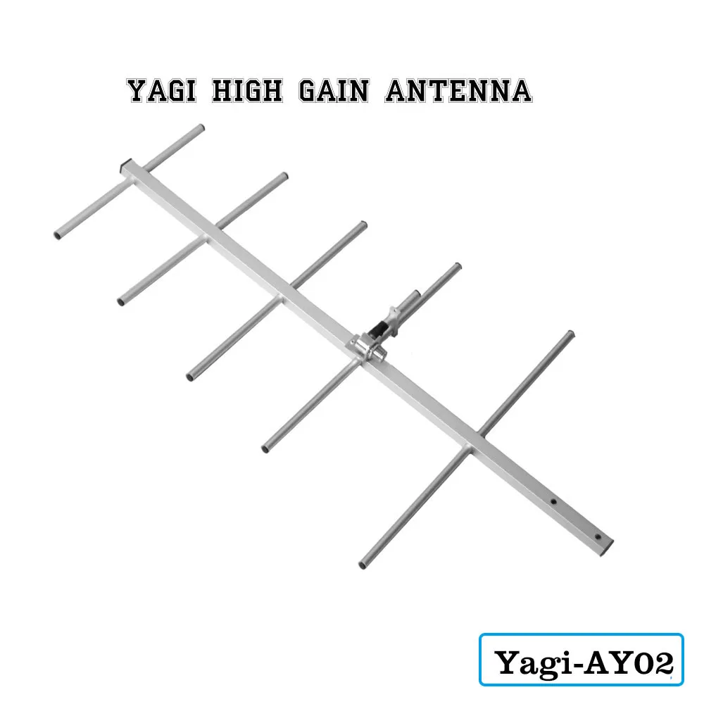 High Gain Antenna for Walkie Talkie, Female Connector, , AY02 Yagi-Uda Antenna, Ham Radio Antenna for UV-5R, UV-82, BF-888S