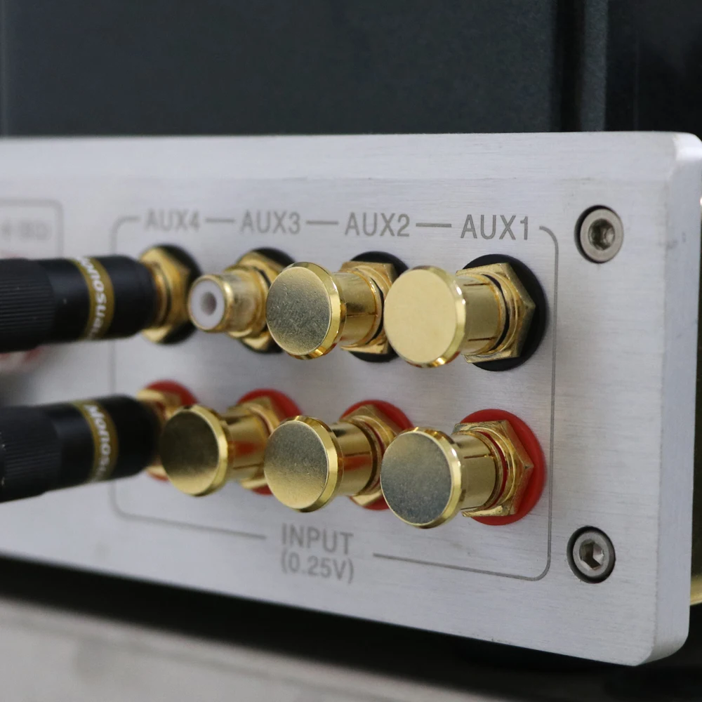 12pcs Noise Stopper 24K Gold Plated Copper RCA Plug Caps Top Quality under inset