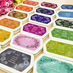 Large DYE Ink Pad, Stamps Partner, Diy Color Craft Ink Pad for Stamps,Paint Ink Pad Draw Paper Handmade Card Alinacutle