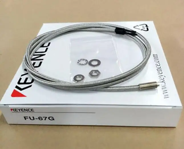 NEW Keyence FU-67G Diffuse Reflective Fiber Optic Unit Sensors, M6