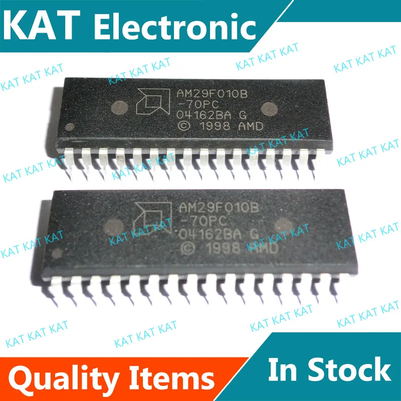 AM29F010B AM29F010B-70PC DIP32 1 Megabit (128 K x 8-bit) CMOS 5.0 Volt-only, Uniform Sector Flash Memory