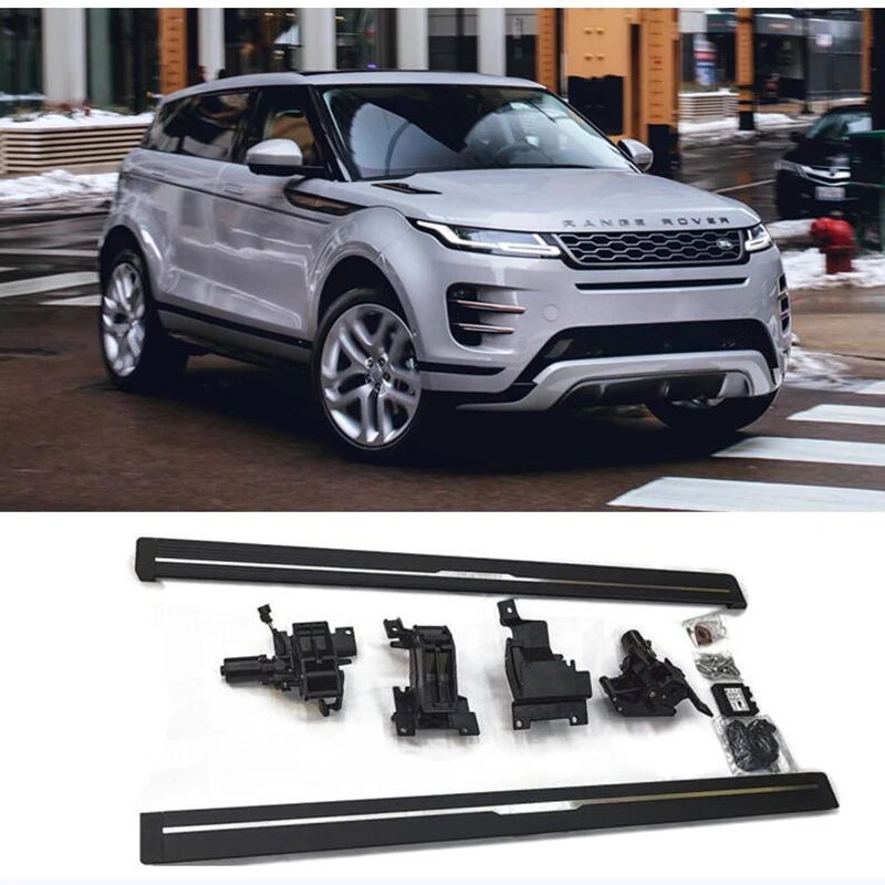 

Электрические автоматические подножки, боковой шаг для LAND ROVER Range Rover Evoque 2019 2020 2021 2022, высококачественные автомобильные аксессуары