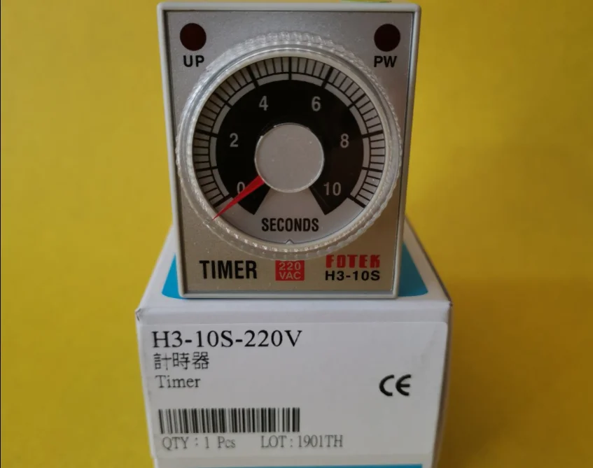 

Taiwan new original FOTEK Time Relay H3-10S-220V