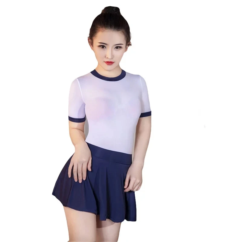 Múa Ba Lê Dưới Sân Khấu Mặc Gợi Cảm Chắc Chắn Cao Cắt Bodysuit Chữ A Micro Mini 1 Mảnh Thông Mịn Xem thông Qua