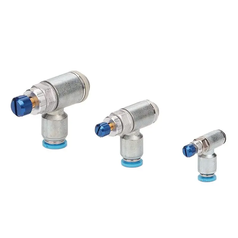 

GRLA one-way throttle valve GRLA-3/8-QS-8-RS-D GRLA-1/8-PK-6-RS-B GRLA-M5-QS-4-D151179 193151 151169 534344 534340