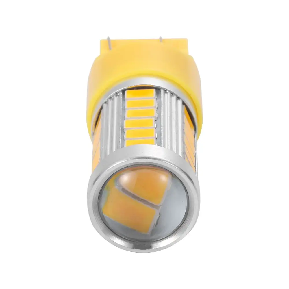 Giallo 5730 fendinebbia lampadine a LED 33SMD luce di retromarcia di Backup per auto T20 W21/5W 7443