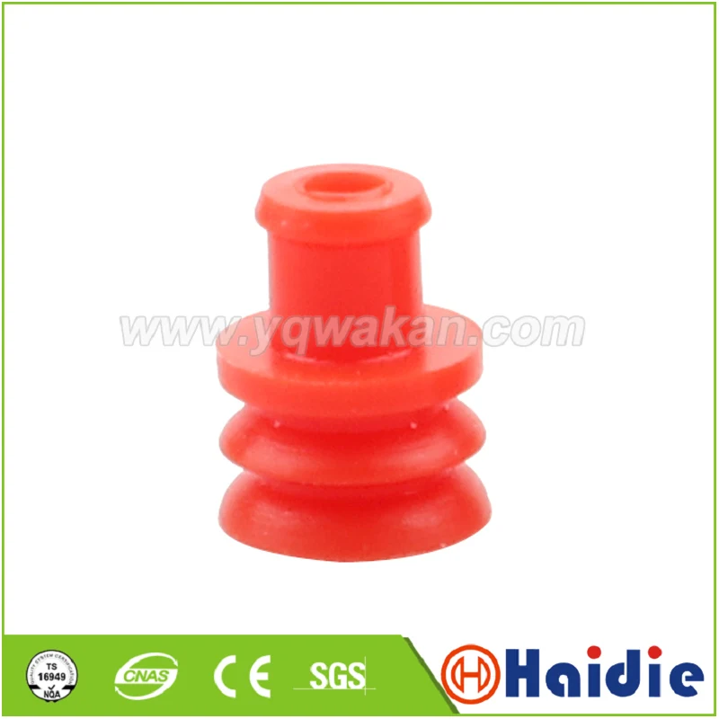 100pcs red superseal connector rubber seal for 1.5 series 281934-3