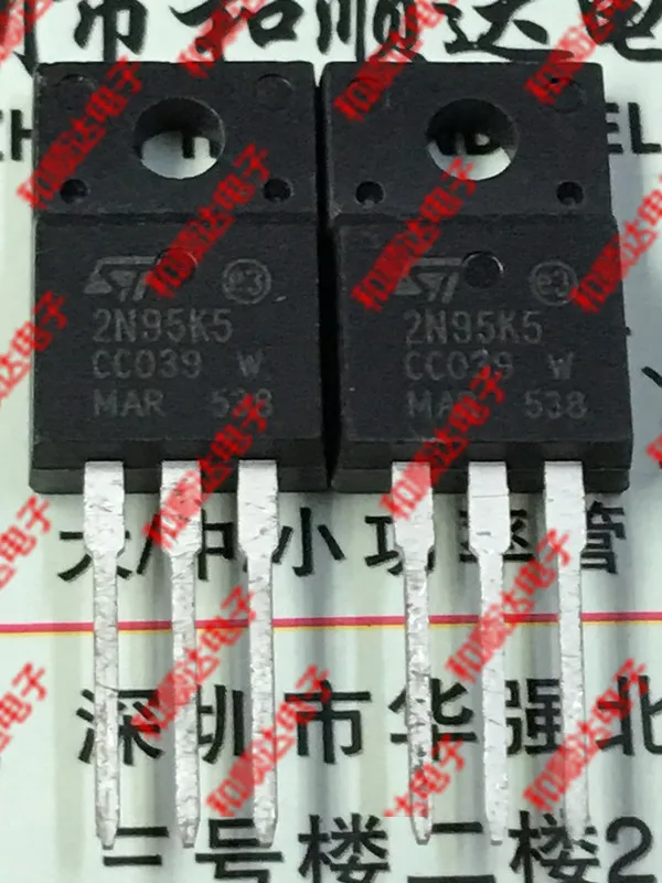 

New (5piece) 2N95K5 STF2N95K5 TO-220F TO220F