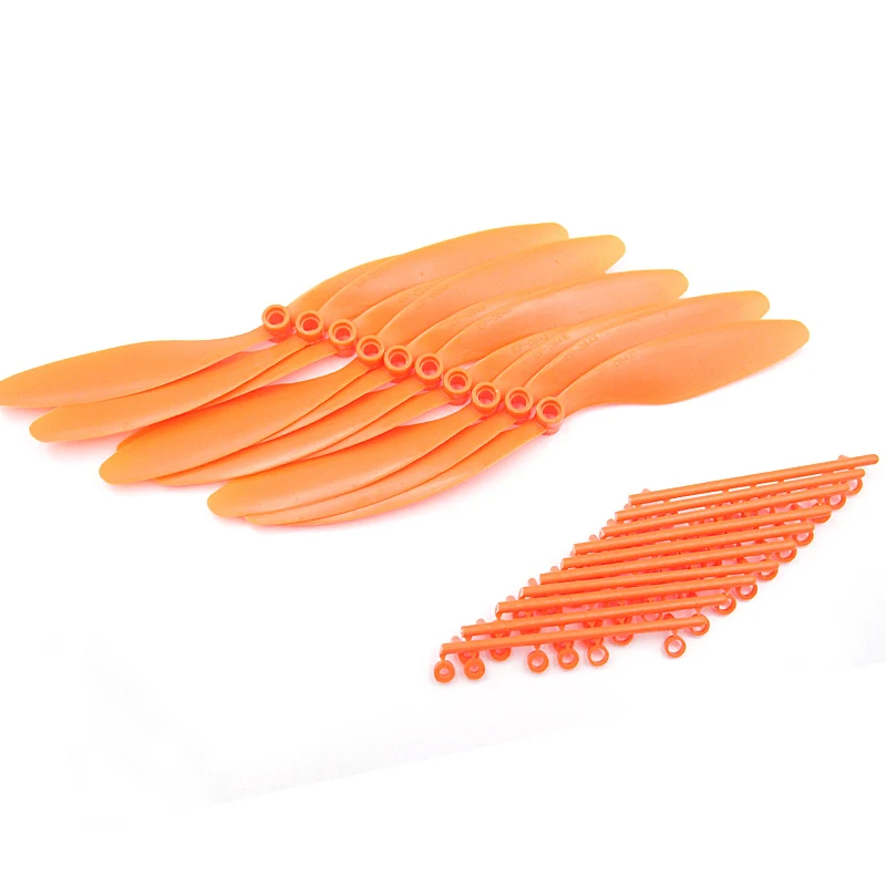 Hélice GWS Original EP-8043 8x4,3 para hélices de avión RC F3P 3D, accesorios de vuelo lento, hoja eléctrica lenta de 6mm