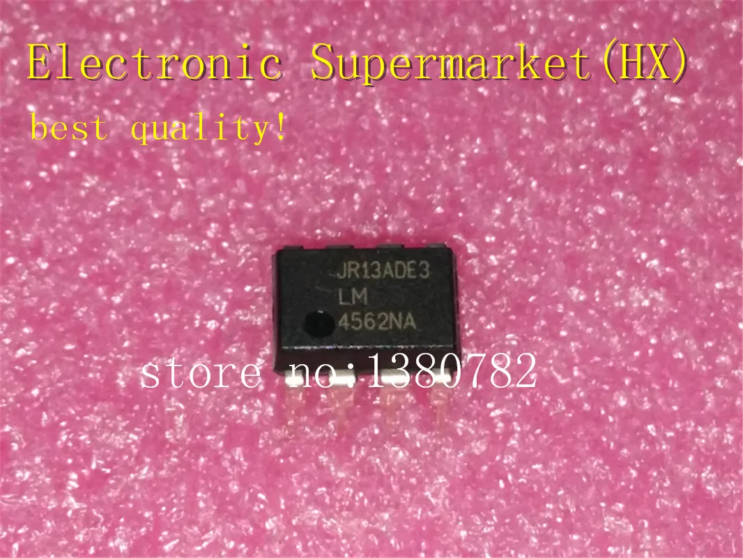 

Free Shipping 50pcs/lots LM4562NA LM4562 DIP-8 New original IC In stock!