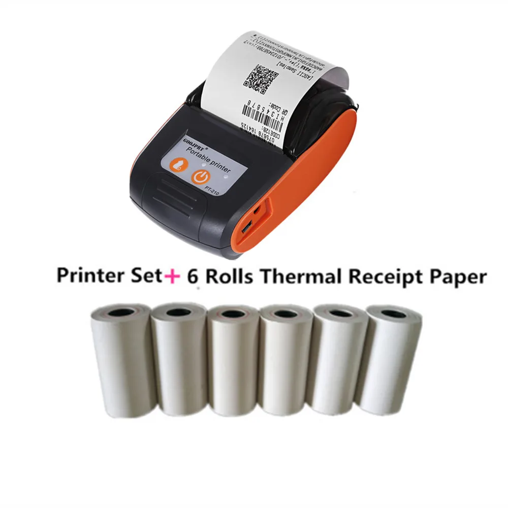 New Arrival 58mm Bluetooth 4.0 Android 4.0 POS Receipt Thermal Printer Bill Machine for Supermarket EU / US / UK PLUG