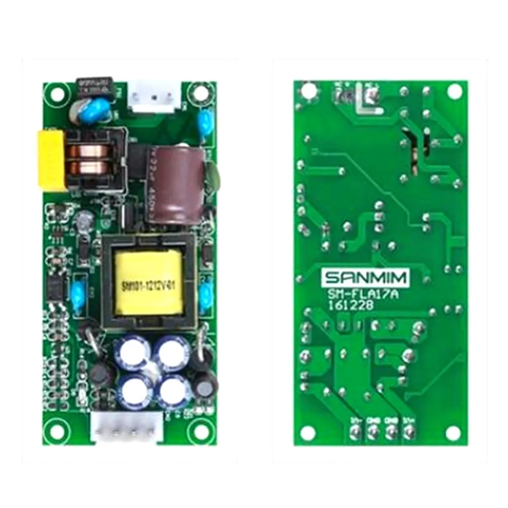 SM-FLA17A 17 واط الإيجابية والسلبية المزدوج تحويل التيار الكهربائي وحدة المنقح الجهد المنظم 5 فولت 12 فولت 15 فولت #3