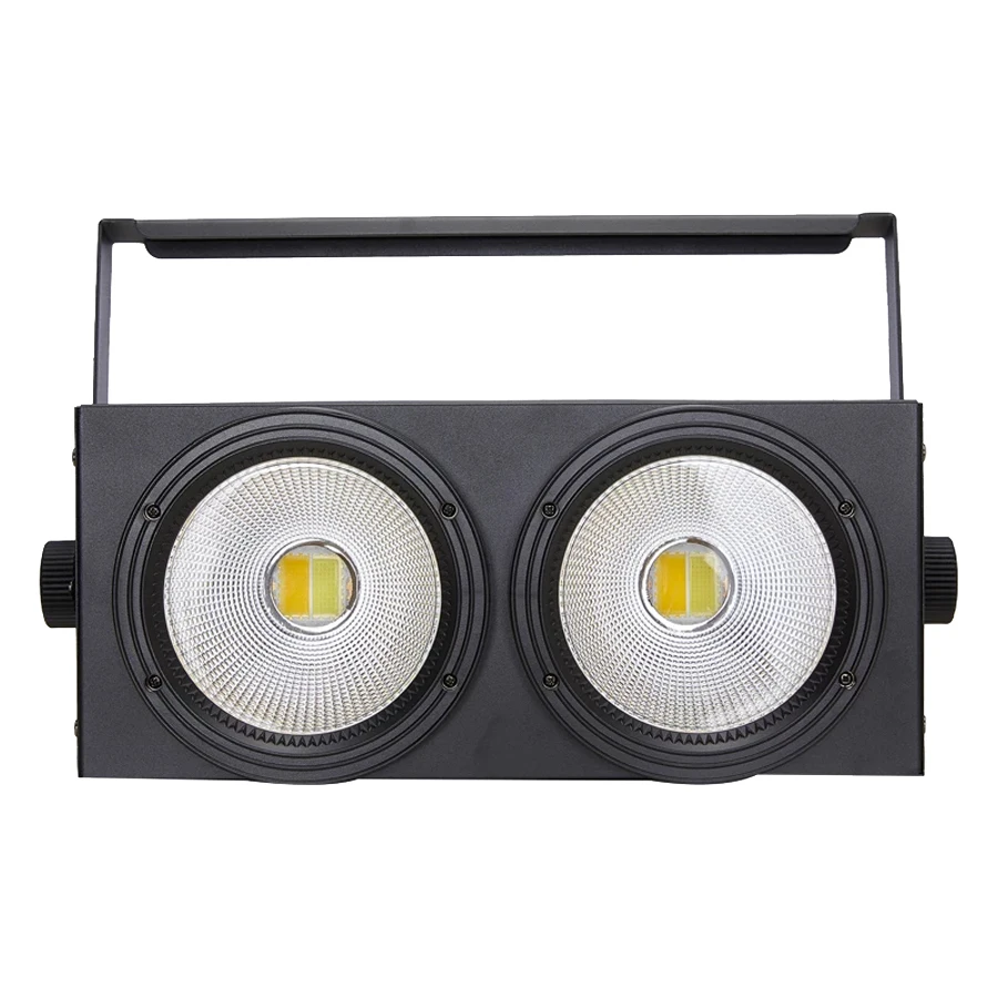 2 Eyes LED Eye Mask Lights 200w COB Cool and Warm Two Color Effect Lights For DMX512 Disco DJ Music Party Lights