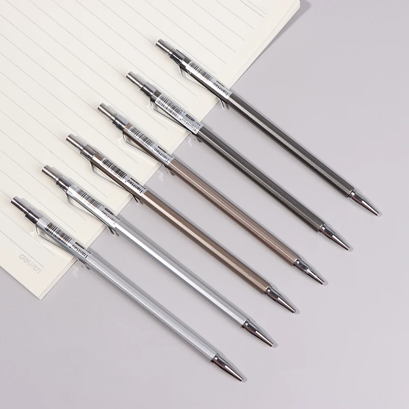 3pcs/set Mechanical Pencil 0.5/0.7mm Drawing Propelling Pencil Office Supplies