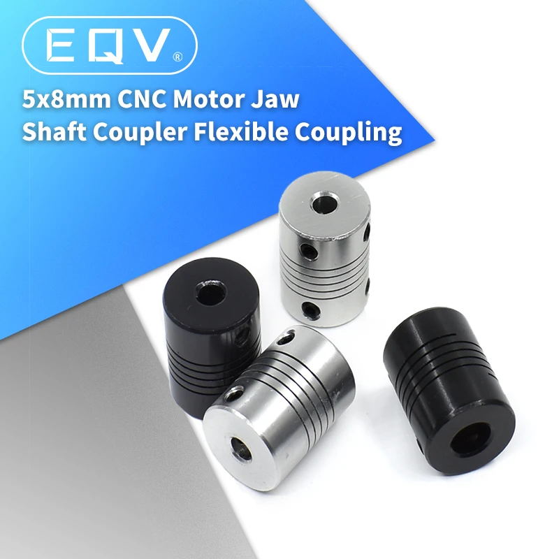 D19L25 5x8mm CNC Motor Jaw Shaft Coupler Flexible Coupling OD19x25mm wholesale