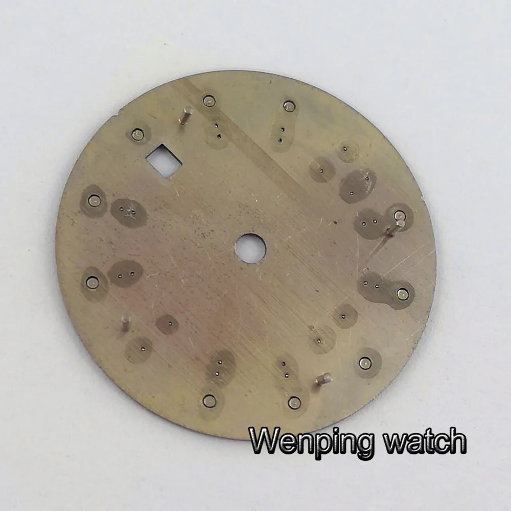 31.5mm Bliger blue black silver watch Dial luminous Fit ETA 2836/2824 DG2813/3804 Miyota 8215 821A 8205 automatic movement P934