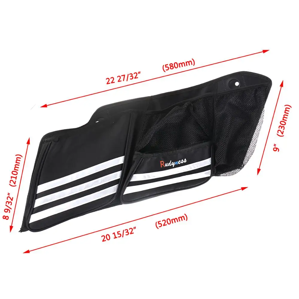 Saddlebag Liners Wall Organizer Storage For Harley Touring Electra Street Glide Road King FLH/T FLHX FLHR FLTR 1993-2022