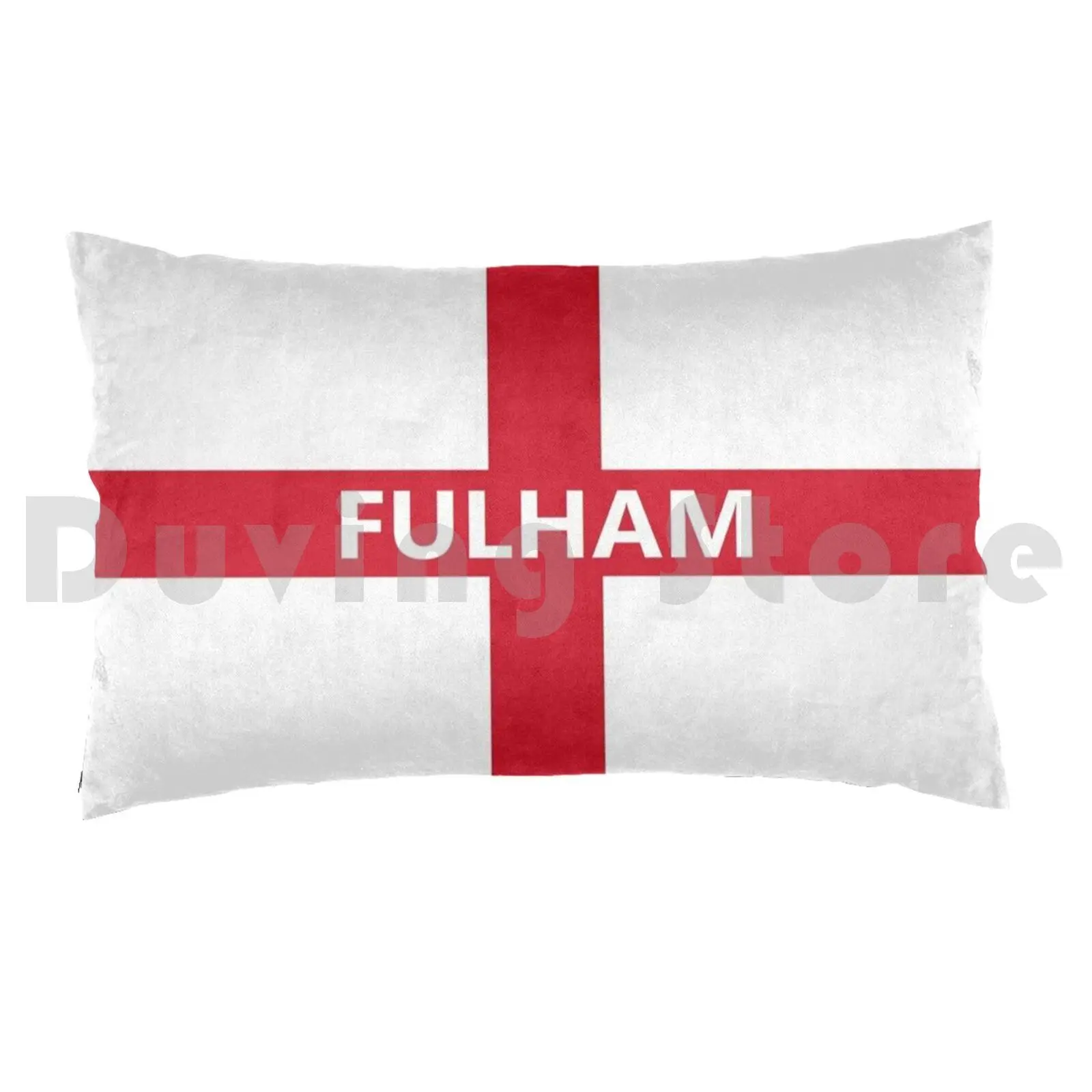 Fulham & England FlagPillow case Fulham England Fulham England St George England Flag Football