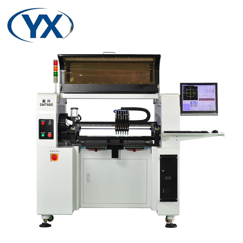 Stock in Europe Pick Place Machine PCB Equipment New SMT660 Grinding Miller  High Performance smt pick and place machine