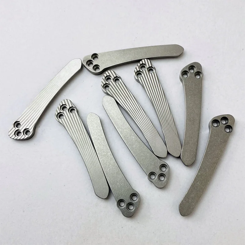 Imagem -04 - Conjunto de Titânio Profundo Levar Bolso Clipe Cintura Volta Braçadeira para Spyderco C81 Paramilitar para Delica Endura C223 com Pcs Parafusos 1