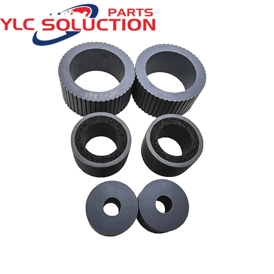 

10Sets Pick Brake Roller PA03338-K011 PA03576-K010 For Fujitsu 6670 6770 6750 fi-6670 fi-6770 fi-6750 fi-6670c fi-6770c fi-6750s