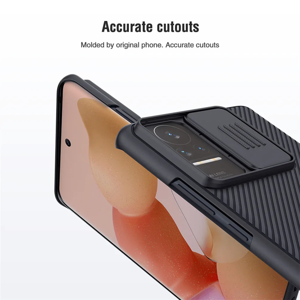 For Xiaomi Civi 1S NILLKIN Camera Protection Slide Cover Back Shell CamShield Case