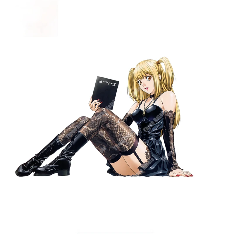 FUYOOHI Boutique Decals Exterior Accessories Death Note Misa Amane Anime Stickers for Waterproof Car Body Decal - view 2