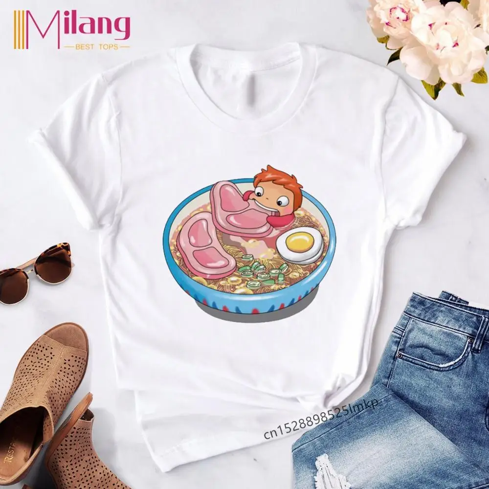 korean Cute cartoon noodles cat casual Ulzzang tee tops punk clothes harajuku vintage dropshipping album print t shirt feminina